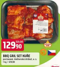 Trefa Bbq gril set kuře nabídka