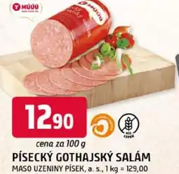 Trefa Písecký gothajský salám maso uzeniny písek, a. s. nabídka