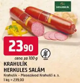 Trefa Krahulík herkules salám Krahulik Masozávod Krahulčí a. s. nabídka