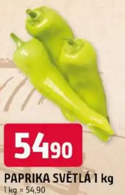 Trefa Paprika světlá nabídka