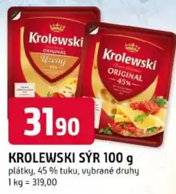 Trefa KROLEWSKI sýr nabídka