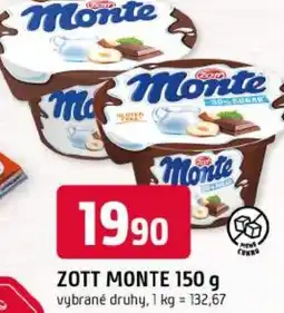 Trefa Zott monte nabídka