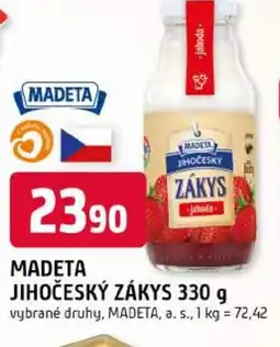 Trefa Madeta jihočeský zákys nabídka