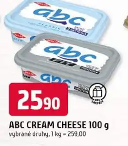 Trefa Abc cream cheese nabídka
