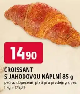 Trefa Croissant s jahodovou náplní nabídka