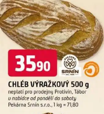 Trefa Chléb výražkový nabídka