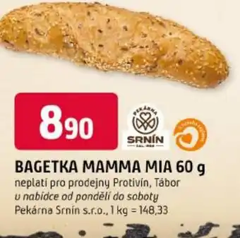 Trefa Bagetka mamma mia nabídka