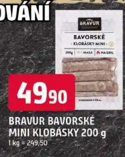 Trefa Bravur bavorské mini klobásky nabídka