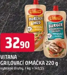 Trefa Vitana grilovací omáčka nabídka
