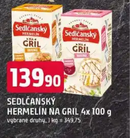 Trefa Sedlčanský hermelín na gril nabídka