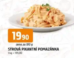 Trefa Sýrová pikantní pomazánka nabídka