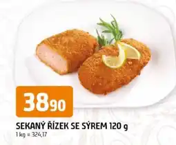 Trefa Sekaný řízek se sýrem nabídka