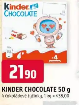 Trefa Kinder chocolate nabídka