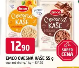 Trefa Emco ovesná kaše nabídka