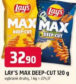 Trefa Lay's max deep-cut nabídka