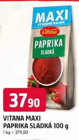 Trefa Vitana maxi paprika sladká nabídka