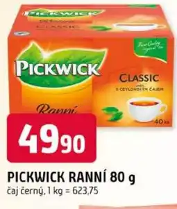 Trefa Pickwick ranní nabídka