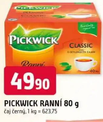 Trefa Pickwick ranní nabídka