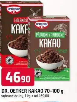 Trefa Dr. oetker kakao nabídka