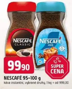 Trefa NESCAFÉ káva instantní nabídka