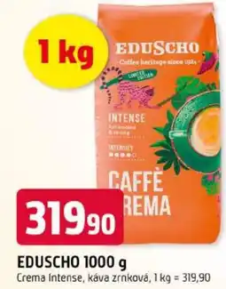 Trefa EDUSCHO Crema Intense, káva zrnková nabídka