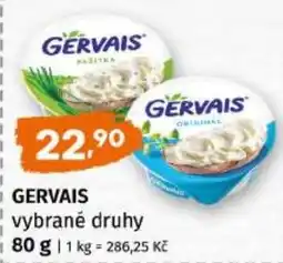 Trefa GERVAIS vybrané druhy nabídka