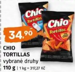 Trefa CHIO Tortillas nabídka