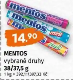 Trefa MENTOS nabídka