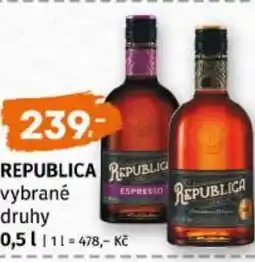 Trefa REPUBLICA nabídka