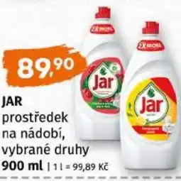 Trefa JAR prostředek na nádobí, nabídka