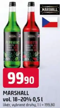 Trefa MARSHALL vol. 18-20% nabídka
