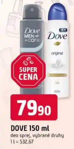 Trefa DOVE deo sprej nabídka