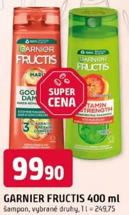 Trefa GARNIER fructis šampon nabídka