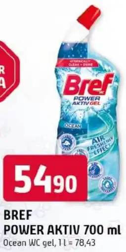 Trefa BREF Power aktiv ocean wc gel nabídka
