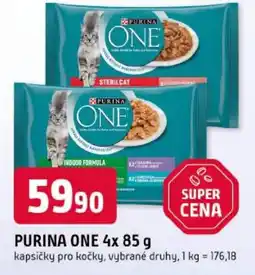 Trefa PURINA ONE kapsičky pro kočky nabídka