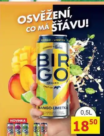 BENE Nápoje BIR GO NEALKO nabídka