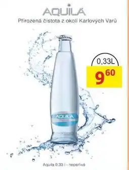 BENE Nápoje Aquila 0,33l neperlivá nabídka