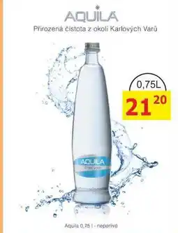 BENE Nápoje Aquila 0,75l neperlivá nabídka