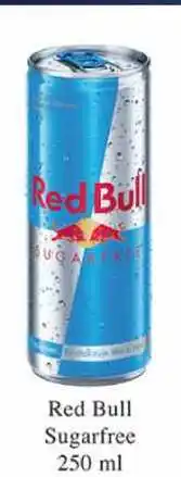 BENE Nápoje Red Bull Sugarfree nabídka