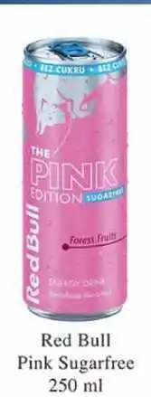 BENE Nápoje Red Bull Pink Sugarfree nabídka
