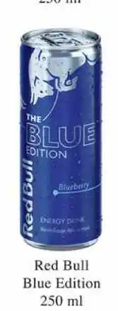 BENE Nápoje Red Bull Blue Edition nabídka