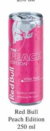 BENE Nápoje Red Bull Peach Edition nabídka