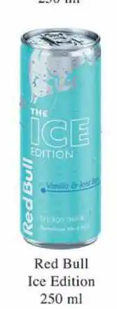 BENE Nápoje Red Bull Ice Edition nabídka