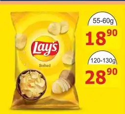 BENE Nápoje Lay's Salted nabídka