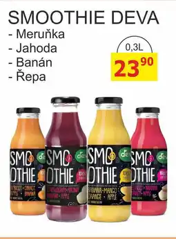 BENE Nápoje SMOOTHIE DEVA nabídka