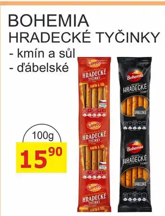 BENE Nápoje BOHEMIA HRADECKÉ TYČINKY nabídka