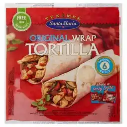 BENE Nápoje Santa Maria Tex Mex Mexické pšeničné tortilly 371g nabídka