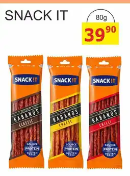 BENE Nápoje SNACK IT nabídka