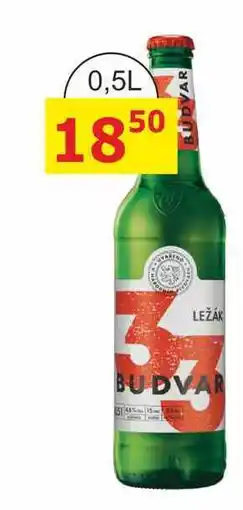 BENE Nápoje L 1850 BUDVAR LEŽÁK BUDVAR nabídka