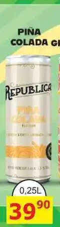 BENE Nápoje PIÑA COLADA REPUBLICA 0,25l míchaný nápoj nabídka